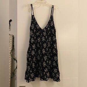 Floral Zip-Up Dress